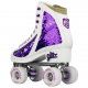 Crazy Disco Glitz Amethyst White Pruple Roller Paten